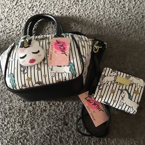 Betsey Johnson Purse and Wallet